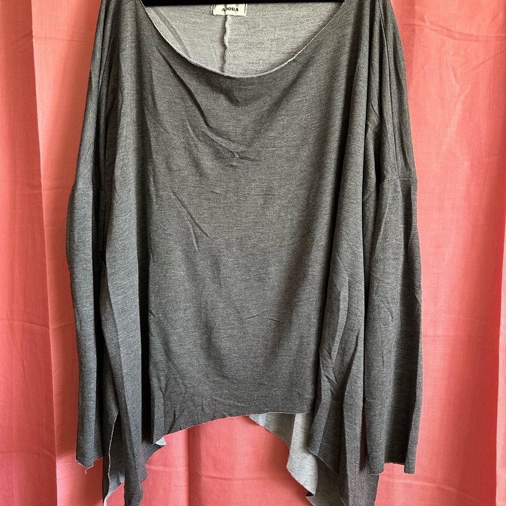 ADORA Gray Women's Tunic Top